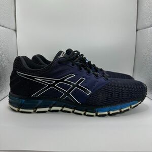 ASICS Gel-Quantum 180 2 Shoes Mens Size 12 Running Peacoat Black Blue T6G2N